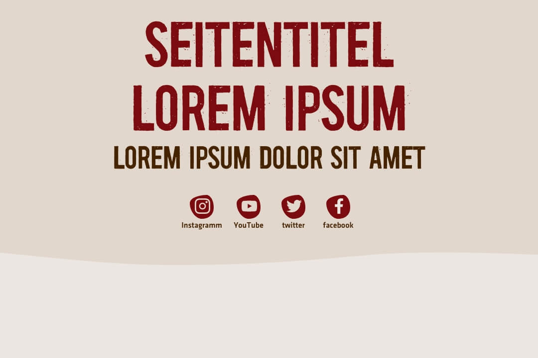 Beispielhafte Seitenbühne