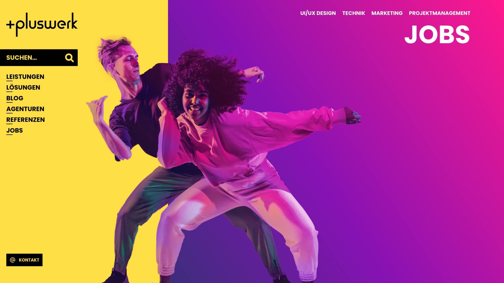 Übersichtsseite Agenturen