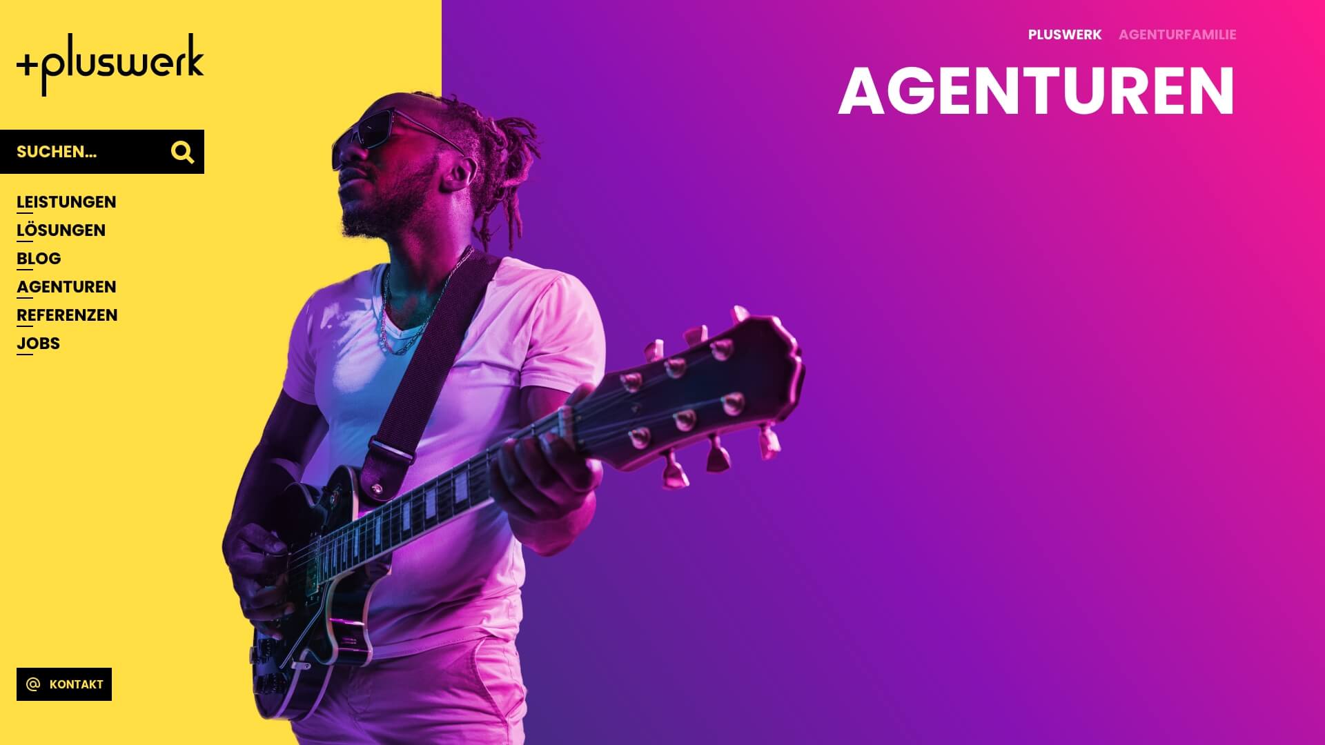 Übersichtsseite Jobs